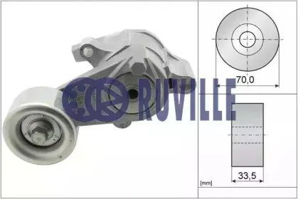 Натяжная планка, поликлиновой ремень RUVILLE купить