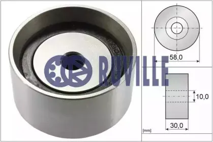 Паразитный / Ведущий ролик, зубчатый ремень RUVILLE купить