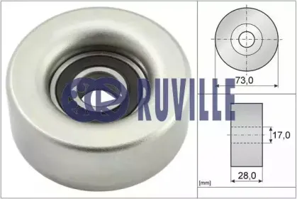 Паразитный / ведущий ролик, поликлиновой ремень RUVILLE купить