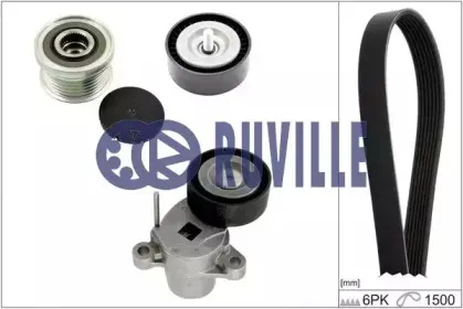 Поликлиновой ременный комплект RUVILLE купить