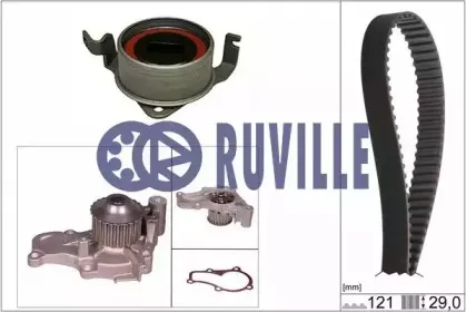 Водяной насос + комплект зубчатого ремня RUVILLE купить