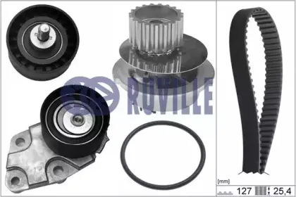 Водяной насос + комплект зубчатого ремня RUVILLE купить
