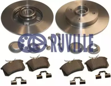 Комплект тормозов, дисковый тормозной механизм RUVILLE купить