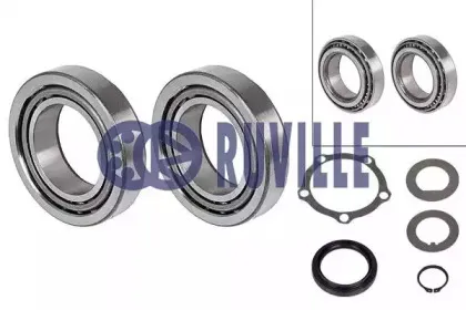 Комплект подшипника ступицы колеса RUVILLE купить