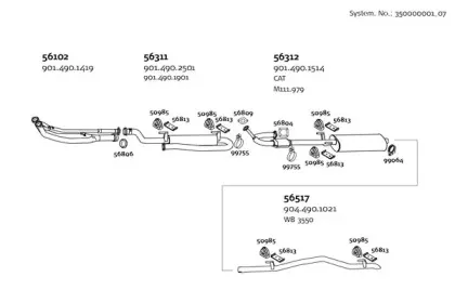 Система выпуска ОГ DINEX купить