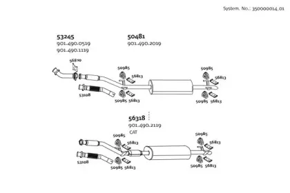 Система выпуска ОГ DINEX купить