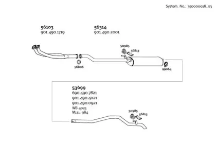 Система выпуска ОГ DINEX купить