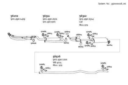 Система выпуска ОГ DINEX купить