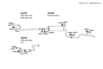 Система выпуска ОГ DINEX купить