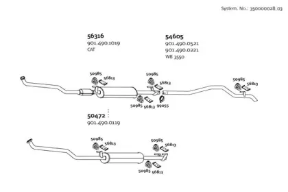 Система выпуска ОГ DINEX купить