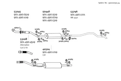Система выпуска ОГ DINEX купить