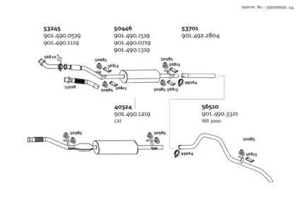 Система выпуска ОГ DINEX купить