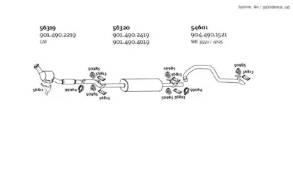 Система выпуска ОГ DINEX купить