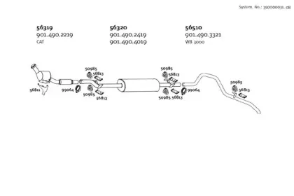 Система выпуска ОГ DINEX купить