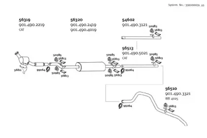 Система выпуска ОГ DINEX купить