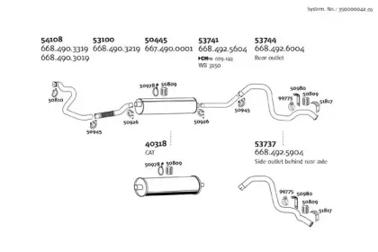 Система выпуска ОГ DINEX купить