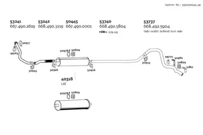 Система выпуска ОГ DINEX купить