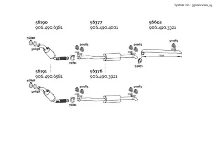 Система выпуска ОГ DINEX купить