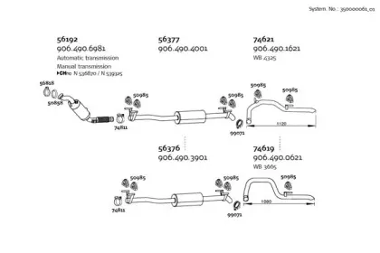 Система выпуска ОГ DINEX купить