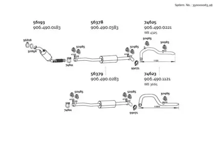 Система выпуска ОГ DINEX купить