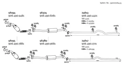 Система выпуска ОГ DINEX купить