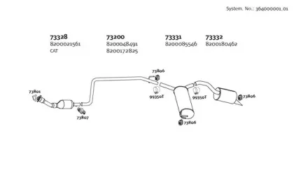 Система выпуска ОГ DINEX купить