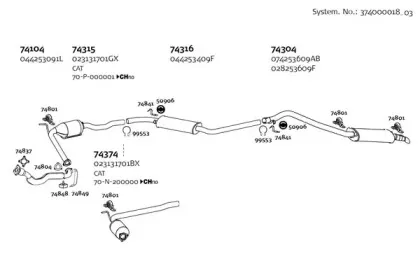 Система выпуска ОГ DINEX купить