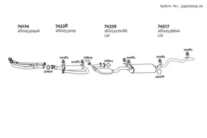 Система выпуска ОГ DINEX купить