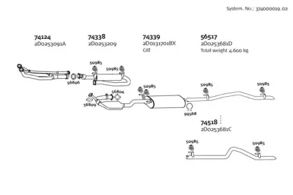 Система выпуска ОГ DINEX купить