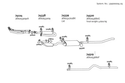 Система выпуска ОГ DINEX купить