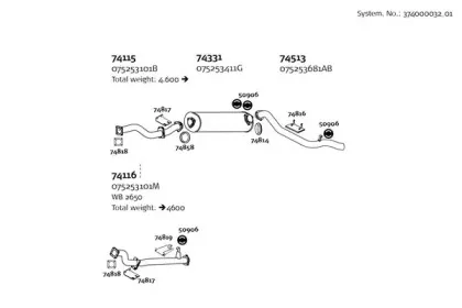 Система выпуска ОГ DINEX купить