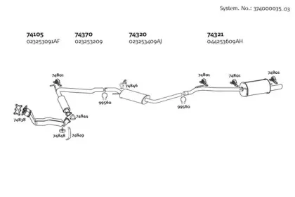 Система выпуска ОГ DINEX купить