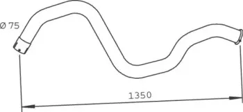 Труба выхлопного газа DINEX купить