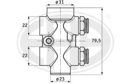 Термостат, охлаждающая жидкость ERA купить
