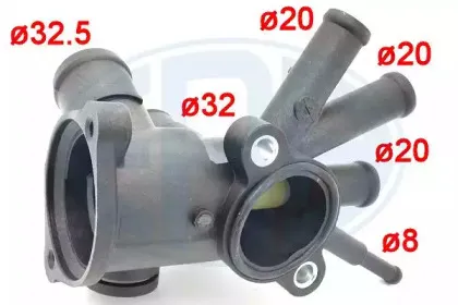 Фланец охлаждающей жидкости ERA купить