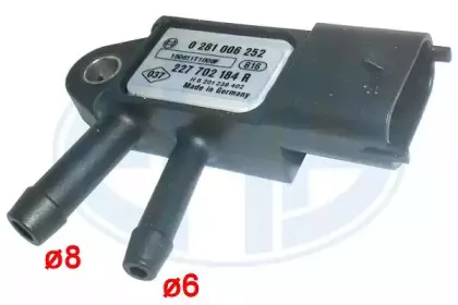 Датчик, давление выхлопных газов ERA купить