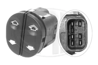 Выключатель, стеклолодъемник ERA купить