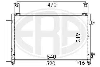 Конденсатор, кондиционер ERA купить