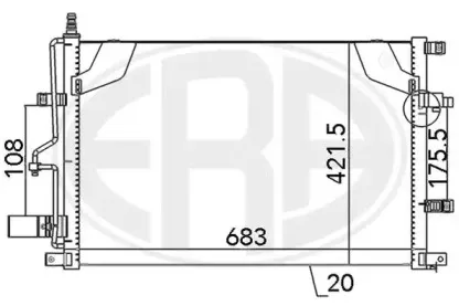 Конденсатор, кондиционер ERA купить