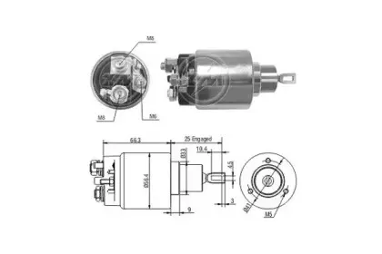 Тяговое реле, стартер ERA купить