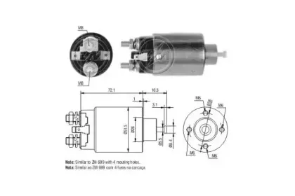 Тяговое реле, стартер ERA купить