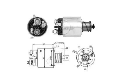 Тяговое реле, стартер ERA купить