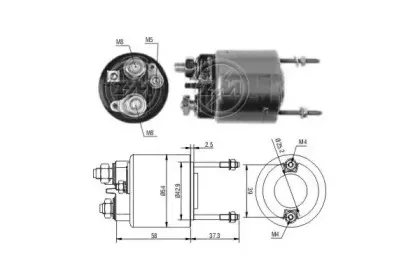 Тяговое реле, стартер ERA купить