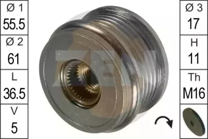 Механизм свободного хода генератора ERA купить