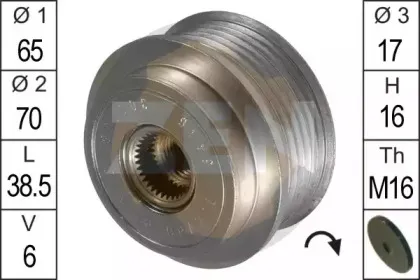 Механизм свободного хода генератора ERA купить