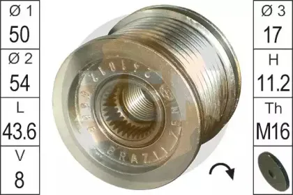 Механизм свободного хода генератора ERA купить