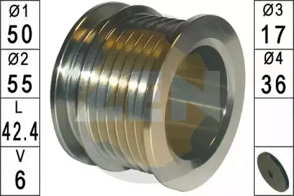 Ременный шкив, генератор ERA купить