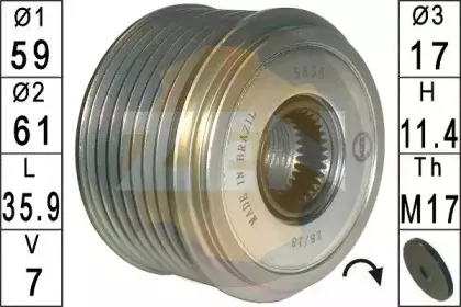 Механизм свободного хода генератора ERA купить