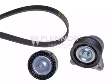 Поликлиновой ременный комплект FLENNOR купить