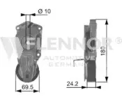 Натяжной ролик, поликлиновойремень FLENNOR купить